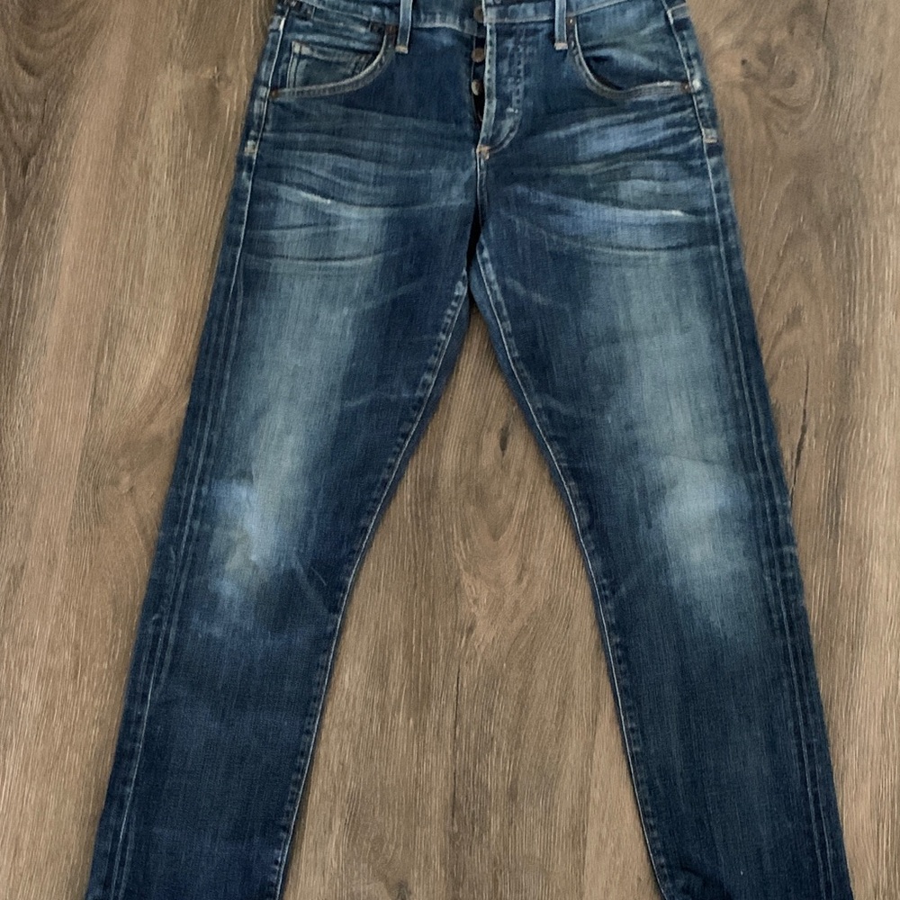 Citizens Of Humanity Emerson Slim Boyfriend Jeans - Deep Indigo